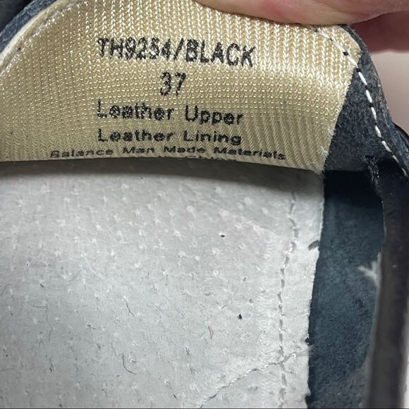 Vangelo KOZI Leather Casual Shoes TH9254 Comfort Black Women's EU 37 - Picture 8 of 8